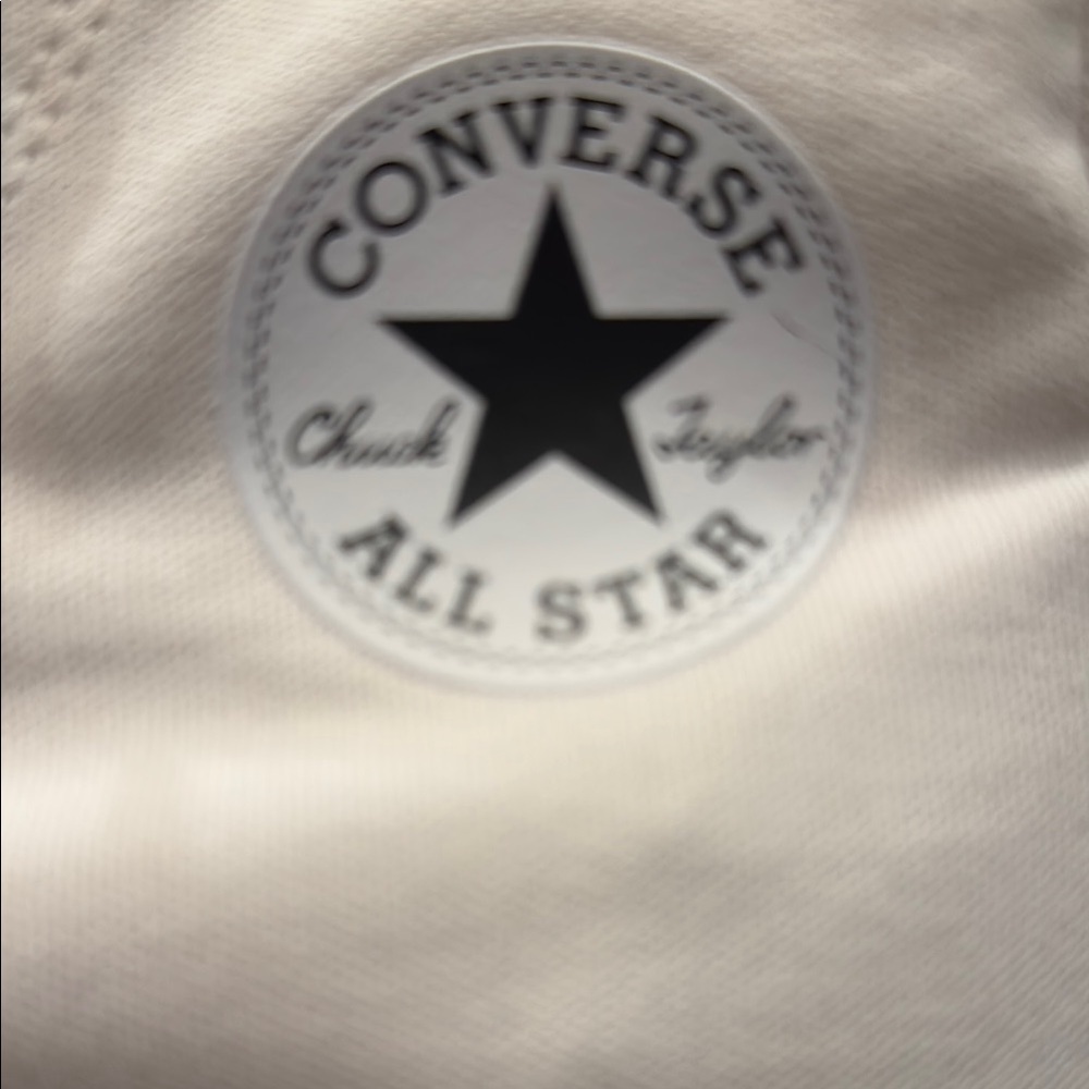 Converse Cream High-Top Sneakers - Picture 2 of 6